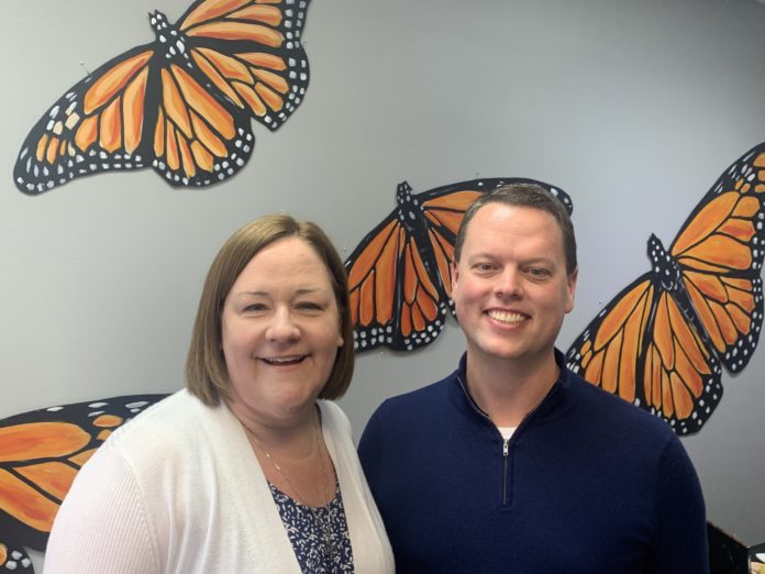 Amy and Tim of the Monarch Grief Center