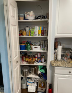 cabinet before photo