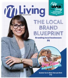 Cover of the June/ July 2024 edition of Mature Living Magazine